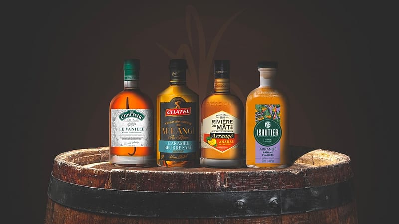 Photo des arrangés des producteurs de La Réunion